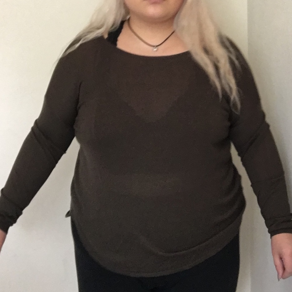 Olive Green Forever 21 Top